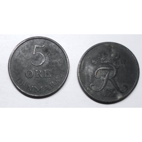 DENMARK 5 Ore 1957