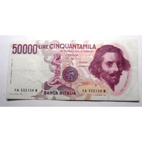 50.000 Lire Bernini 1° Tipo...