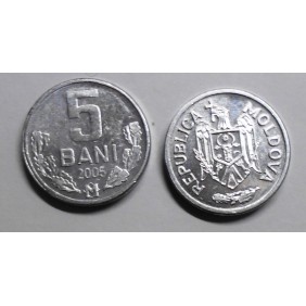 MOLDOVA 5 Bani 2005