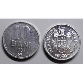 MOLDOVA 10 Bani 2004