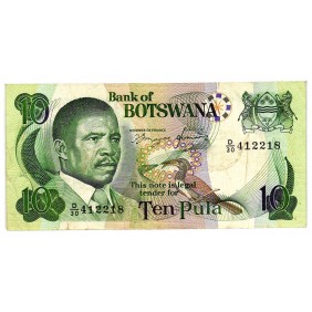 BOTSWANA 10 Pula 1982a