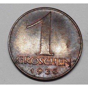 AUSTRIA 1 Groschen 1936