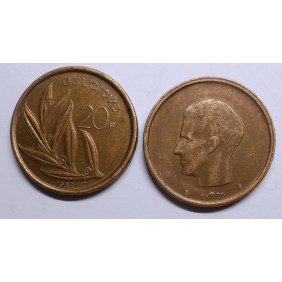 BELGIUM 20 Francs 1982...