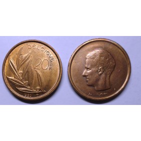 BELGIUM 20 Francs 1982...