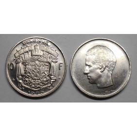BELGIUM 10 Francs 1970...