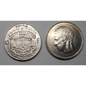 BELGIUM 10 Francs 1971 Belgie