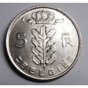BELGIUM 5 Francs 1949 Belgie
