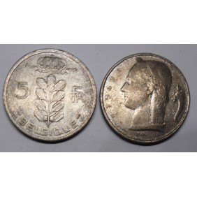 BELGIUM 5 Francs 1949 Belgique
