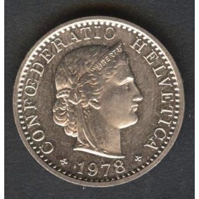 SWITZERLAND 20 Rappen 1978