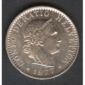 SWITZERLAND 20 Rappen 1977