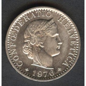 SWITZERLAND 20 Rappen 1976