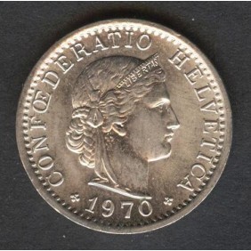 SWITZERLAND 20 Rappen 1970