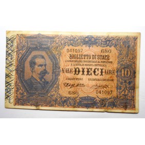 10 Lire Vittorio Emanuele...