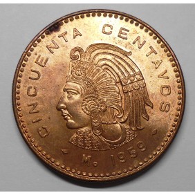 MEXICO 50 Centavos 1959