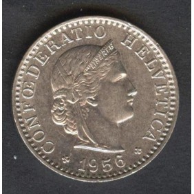 SWITZERLAND 20 Rappen 1956