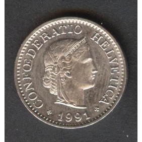 SWITZERLAND 10 Rappen 1991