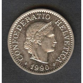SWITZERLAND 10 Rappen 1990