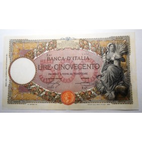 500 Lire MIETETRICE 13.04.1926
