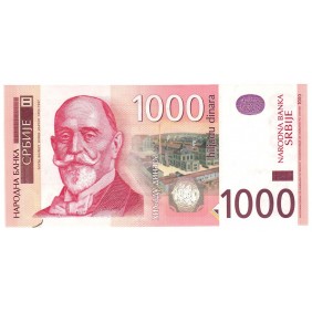 SERBIA 1000 Dinara 2014...