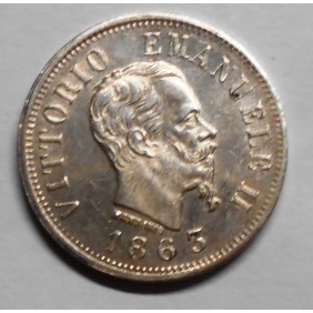 50 Centesimi 1863 N Valore AG