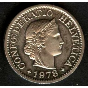 SWITZERLAND 10 Rappen 1978