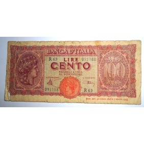 100 Lire 1944 Luogotenenza
