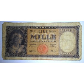 1000 Lire Testina 1947