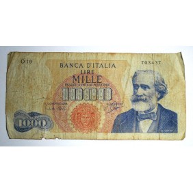 1000 Lire VERDI 1963