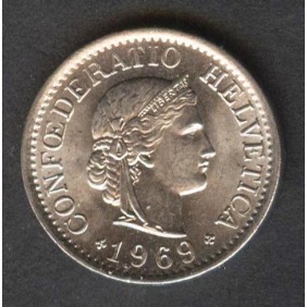 SWITZERLAND 10 Rappen 1969