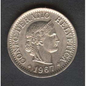 SWITZERLAND 10 Rappen 1967
