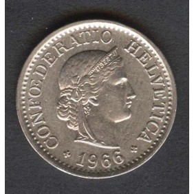 SWITZERLAND 10 Rappen 1966