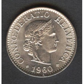 SWITZERLAND 10 Rappen 1960