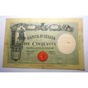 50 Lire GRANDE L 11.08.1943