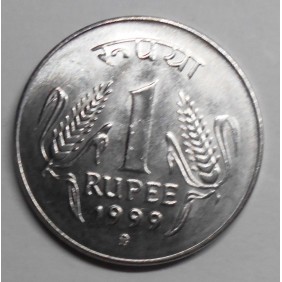 INDIA 1 Rupee 1999 K