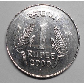 INDIA 1 Rupee 2000 B