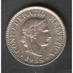 SWITZERLAND 10 Rappen 1955