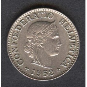 SWITZERLAND 10 Rappen 1952