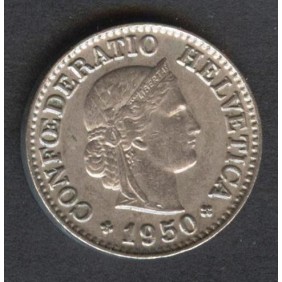 SWITZERLAND 10 Rappen 1950