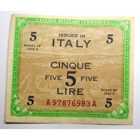 5 AM Lire BILINGUE FLC 1943...