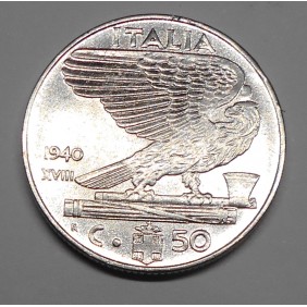 50 Centesimi 1940 A.M.