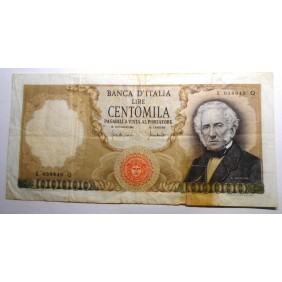 100.000 Lire MANZONI 1970...