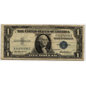 USA 1 Dollar 1935F Silver...