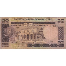 SOMALIA 20 Shillings 1975