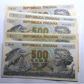500 Lire ARETUSA 1966