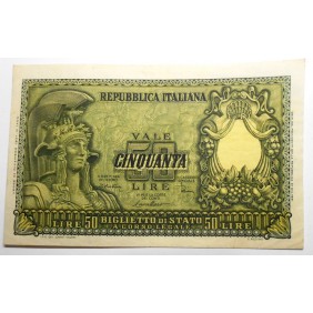 50 Lire 31.12.1951 Di...