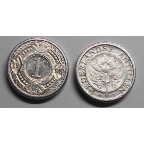 NETHERLANDS ANTILLES 1 Cent...