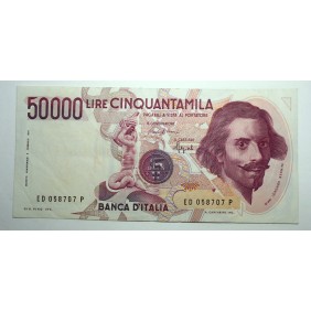 50.000 Lire Bernini 1° Tipo...