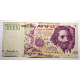 50.000 Lire Bernini 2° Tipo...