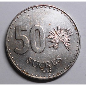 ECUADOR 50 Sucres 1988