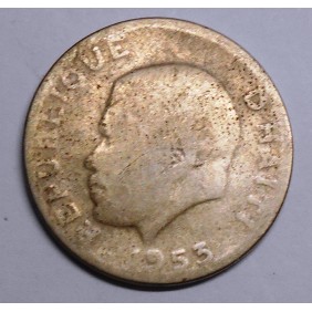 HAITI 10 Centimes 1953
